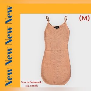 (M) Nude Color Dress